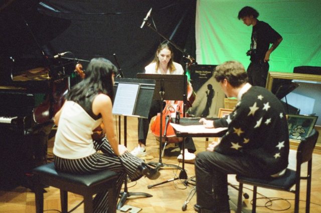 Recording "AQUILA" album, Ghostgum Audio. February 2025