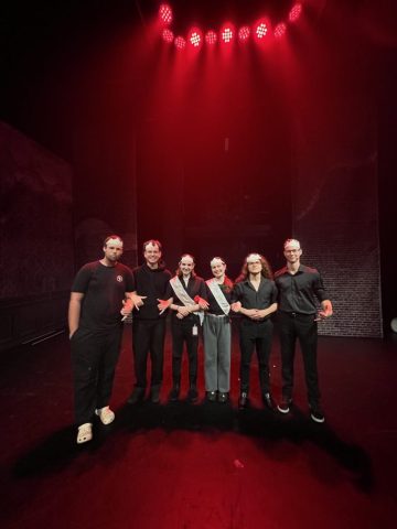 Carrie the Musical at Queensland Performing Arts Centre (QPAC). The band emerges from the pit. May 2025